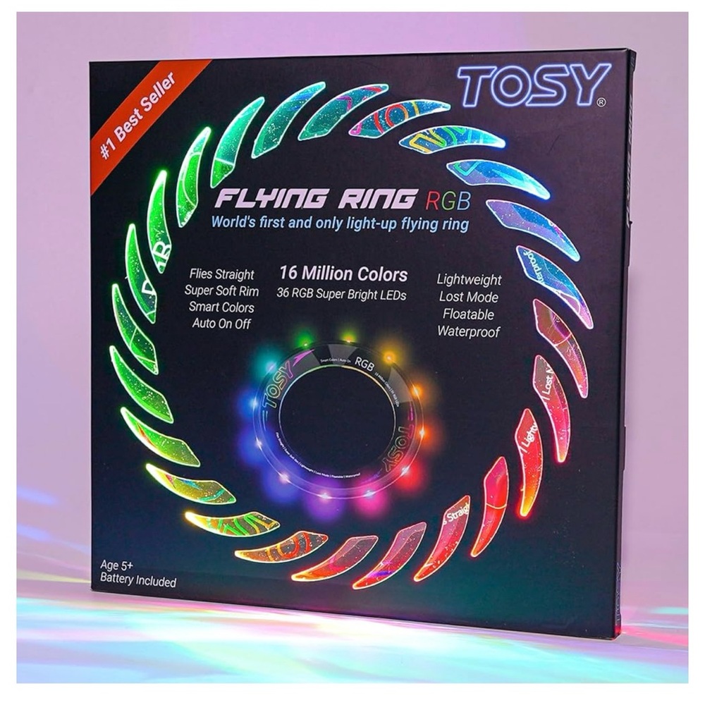 RGB Flying Ring with Multicolor LEDs